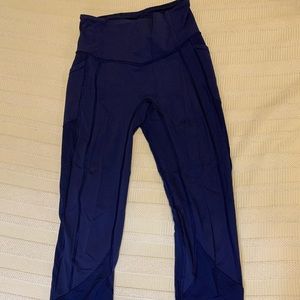 EUC Lululemon Fast & Free 7/8 legging - size 4
